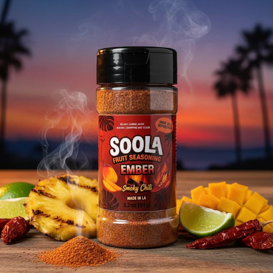 SOOLA Ember – Smoky Sweet Heat Fruit Seasoning