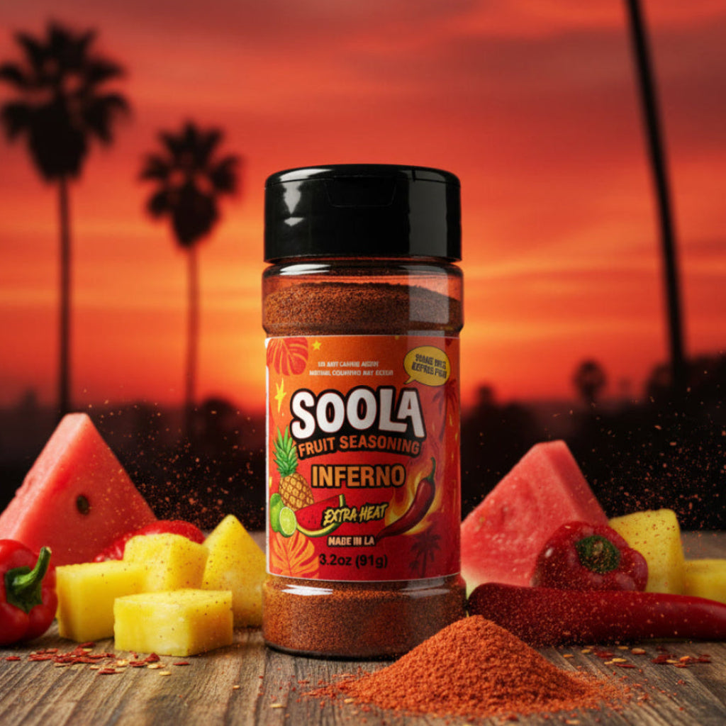 SOOLA Inferno – Extreme Sweet Heat Fruit Seasoning